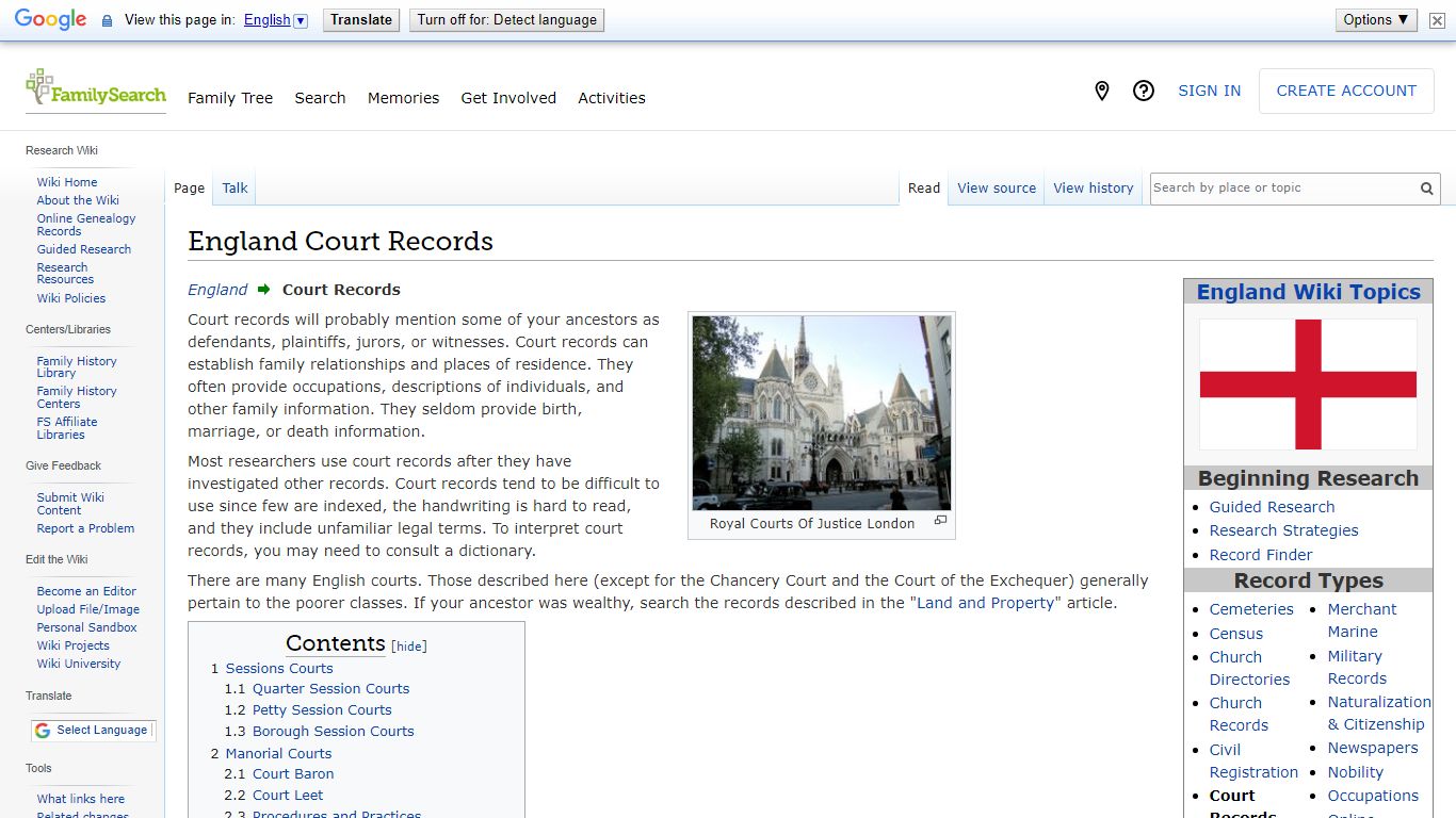 England Court Records • FamilySearch