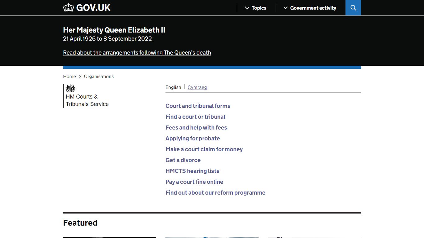 HM Courts & Tribunals Service - GOV.UK